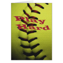 Het Softball van Har van het spel Kaarten
