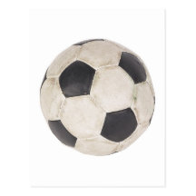 Het Spel van het Voetbal van Footie van het Footba Wens Kaart