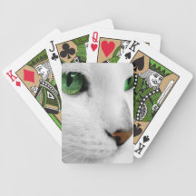 Het spelen de kattenogen van Kaarten Speelkaart