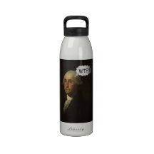 Het Spinnen van George Washington in Zijn Graf Waterfles