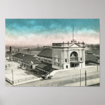 Het Station van de Unie, de Wijnoogst van Omaha 19 Plaat