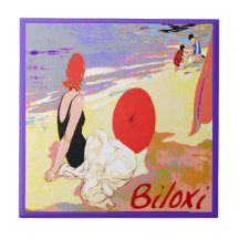 Het Strand van Biloxi Geboortetegeltjes
