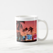 Het Strand van Miami, Florida Mokken