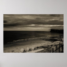 Het Strand van Saltburn Print