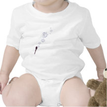 Het T-shirt van het Baby van de bel