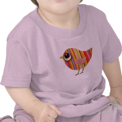 Het T-shirt van het Baby van het vogeltje