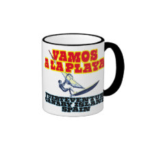 Het team van Spanje windsurf Koffie Beker