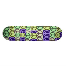 Het Teken van de Vrede van het pop-art Skateboards