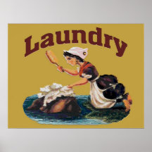 Het Teken van de Zaal van de wasserij Posters