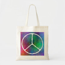 Het tekenbolsa van de vrede zak-lichtgewicht draagtas