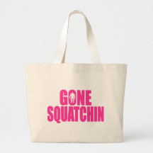 Het Toestel die van Bobo GONE SQUATCHIN Bigfoot vi Canvas Tassen