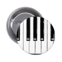 Het toetsenbord van de muziek button
