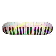 Het Toetsenbord van de piano Skate Deck