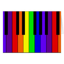 Het Toetsenbord van de regenboog Kaart
