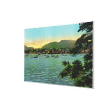 Het Uitzicht van het Eiland van de bar van de Have Stretched Canvas Print
