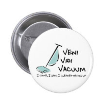 Het Vacuüm van Vidi van Veni Speldbuttons