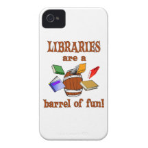 Het Vat van bibliotheken Pret iPhone 4 Case