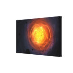 Het Verpakte Canvas van de "corona" Canvas Afdruk