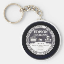 Het Verslag van de Recreatie van EDISON Sleutelhangers