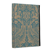 Het vintage Blauwe & Gouden Hoesje van het Damast 