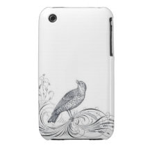 Het vintage Geval van de Vogel iPhone 3 Case-Mate Hoesjes