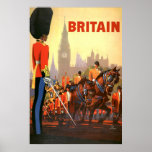 Het vintage Poster van de Reis, Groot-Brittannië, 