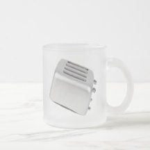 Het vintage Retro Ontwerp van de Broodrooster - Gr Koffie Mok