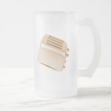 Het vintage Retro Ontwerp van de Broodrooster - Si Koffie Mok