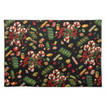 Het vintage Snoep Placemat van Kerstmis