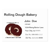 Het Visitekaartje van de Bakkerij van de Doughnut 