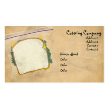 Het visitekaartje van de catering