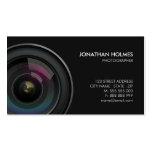 Het visitekaartje van de Fotograaf van de Lens van