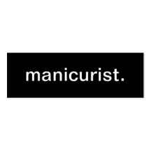 Het Visitekaartje van de manicure
