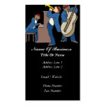 Het Visitekaartje van de Muziek van de jazz