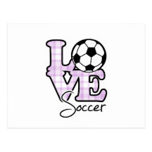 Het Voetbal van de liefde Wenskaart