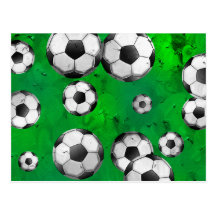 Het Voetbal van Grunge Wenskaarten
