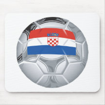 Het Voetbal van Kroatië Muismatten