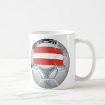 Het Voetbal van Oostenrijk Koffie Beker