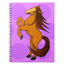 Het Vol figuur van het Paard van de honing Notitieboek