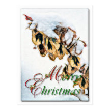 Het vrolijke Briefkaart van Kerstmis Wenskaart