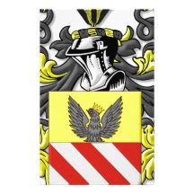 Het Wapenschild van Azzariti Persoonlijk Briefpapier