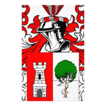 Het Wapenschild van Castillo Gpersonaliseerd Briefpapier