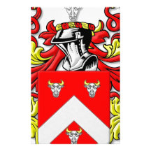Het Wapenschild van de os Aangepast Briefpapier