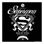Het Wapenschild van de superman posters