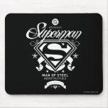 Het Wapenschild van de superman muismatten