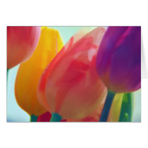 Het Wenskaart van de Ballons van de tulp kaarten