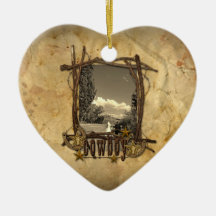 het westerne ornament van de het huwelijksfoto van