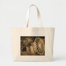 Het Wiel en het Zadel van de wagen Canvas Tassen