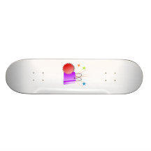 Het winkelen skate deck