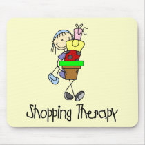 Het winkelen Therapie muismatten